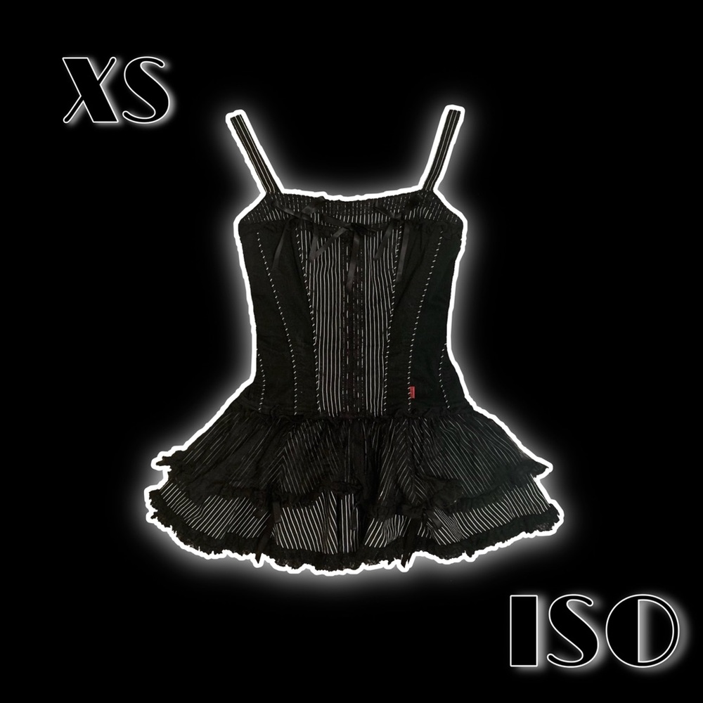 pinstripe dress iso